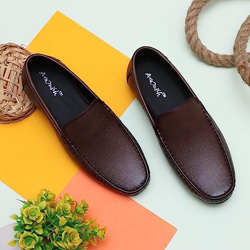 Image of ARAMISH Men's Genuine Leather Loafers