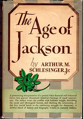 The Age of Jackson B00AJO1OM0 Book Cover