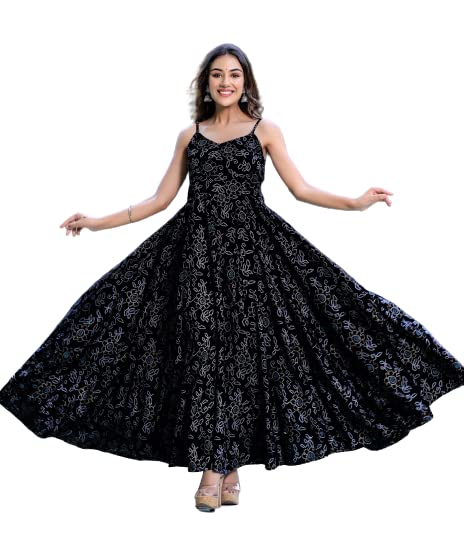 Image of Women's Printed fit and Flared Dress