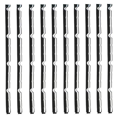 Sthovd Outside 9 in Foam for Metal Roofs Foam for Metal Classic Rib Profile Foam Closure Strips Fit for Roofing R Panels 3 Feet Long Roof Closure Strips (Updated Material and Self-Adhesive)-10 Pcs