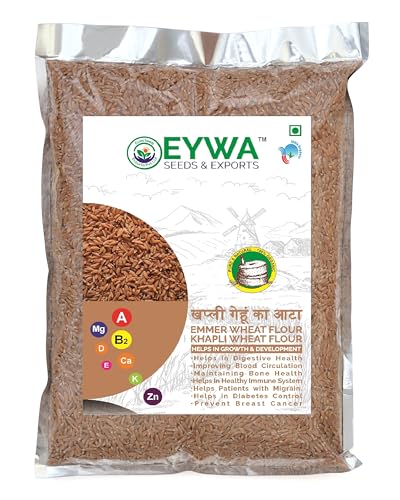 Image of Organic Khapli Wheat Grain 1 kgs For Eating And Cookings By EYWA