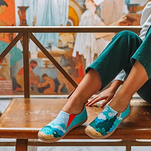 UIN x National Gallery Collaboration Slip On Art Travel Shoes3