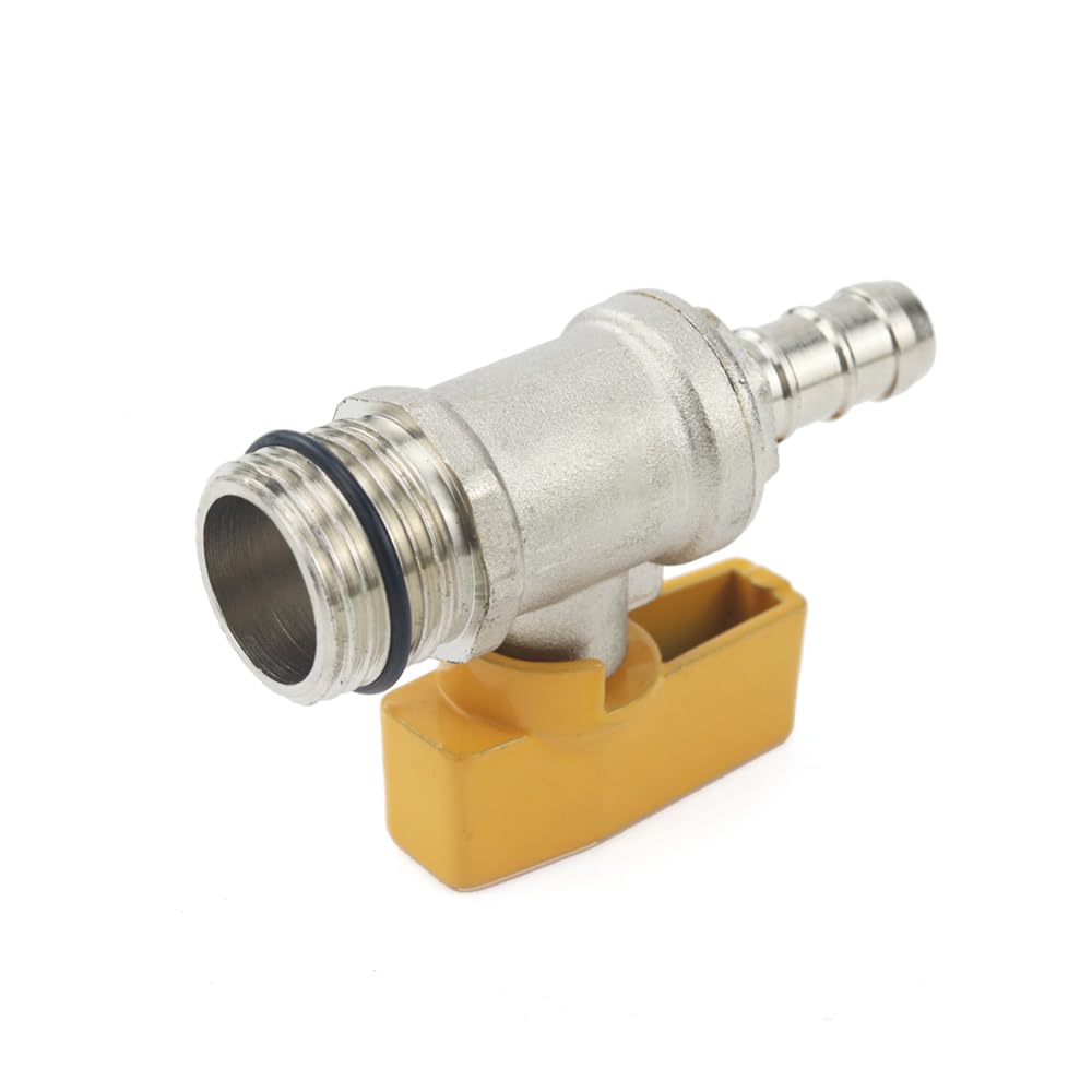 Gasfilter Kraftstofffilter 500FG Kraftstofffilterbecher 500FH Diesel Marine Bootsmotor Wasserabscheider Schüssel Ablassventil Wasserhahn Zubehör(Bowl with Valve)