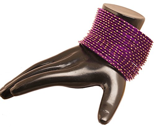 Touchstone Indian Bollywood Pretty Fashion Golden Dots Gorgeous Vintage Textured Color Attractive Designer Jewelry Bangle Bracelets for Women.2