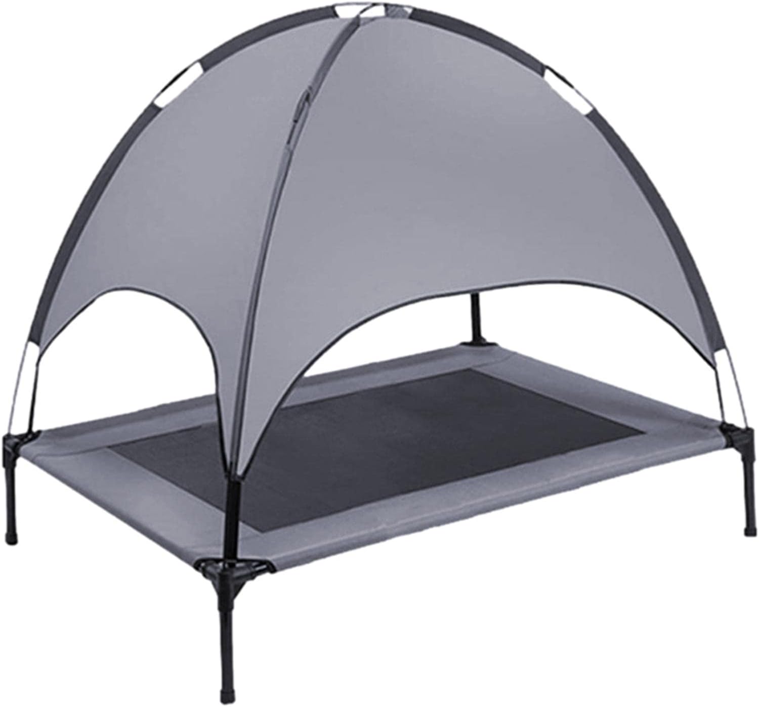 Dog Shade Canopy, Elevated Dog Bed with Canopy, Dog