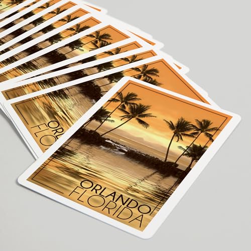 Baraja de Poker Orlando Florida con 52 Cartas miniatura 5