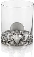 Vista 8 de Royal Selangor Ace Collection - Vaso de whisky de 10 onzas con diseño de peltre Spades, lujoso, coñac, bourbon, whisky