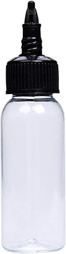 Miniatura 6 de Botellas vacías de tinta de tatuaje de 1.0 fl oz, 12 unidades, tapa giratoria de tatuaje de 1 onza, contenedor de pigmentos de tatuaje, accesorios
