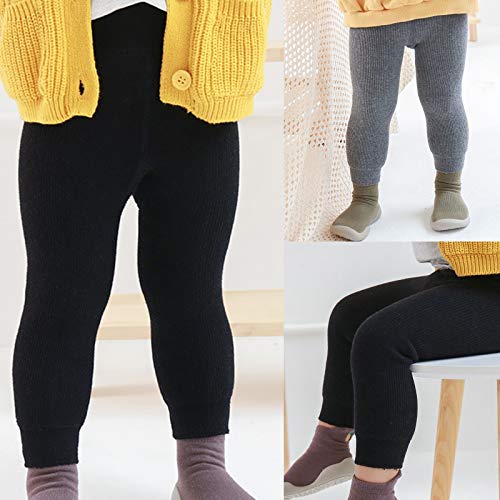 Thickened Winter Kids Girls Fleece Warmth Long Pants Baby Lined Leggings Girls Pants Girl Pants Set2