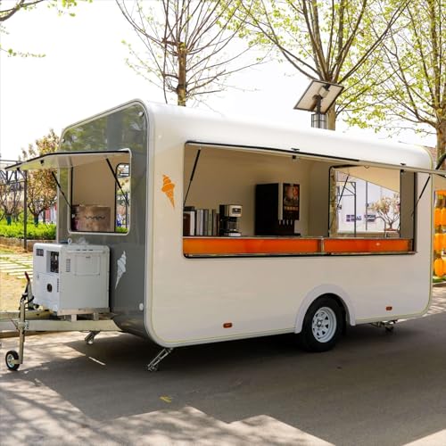 Hot Dog Snack Food Trailer with Full Kitchen Compact & Efficient for Quick-Serve Operations Perfect for Stadiums Downtown Areas Corporate Events