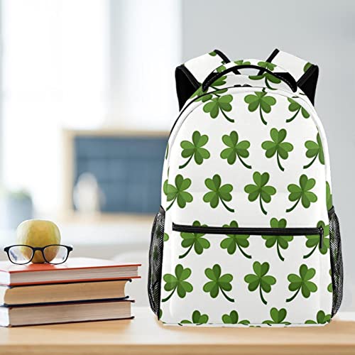 Mochila escolar de trebol perfecta para ir al colegio 6