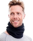 DURCH DEN WARMEN FLEECE - ist unser Hilltop Schlauchtuch perfekt für kalte Wintertage geeignet und auch als Mütze tragbar.