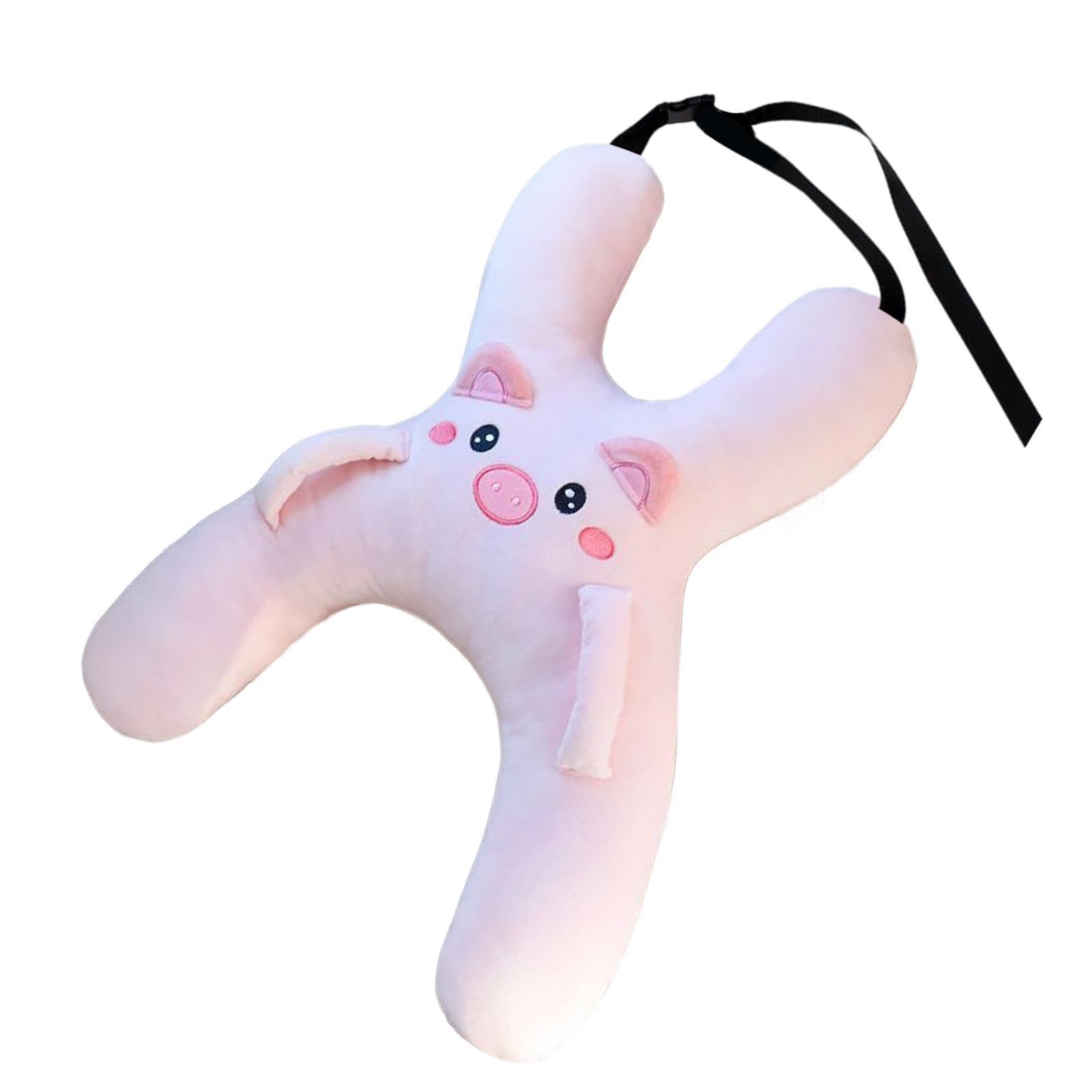Generisch Cojín de viaje para niños, suave, ergonómico, forma de H, de