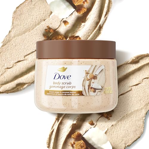 Dove pH Balanced Body Scrub, with Naturally-Derived and Sulfate-Free Cleansers, Brown Sugar & Coconut Butter, 425 g - Image 6
