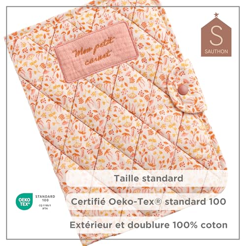 Couverture bébé en coton blanc Sauthon hypoallergénique et douce