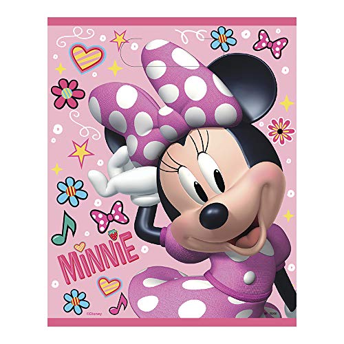 Unique Disney Minnie Mouse Loot Bags - 8 Pcs