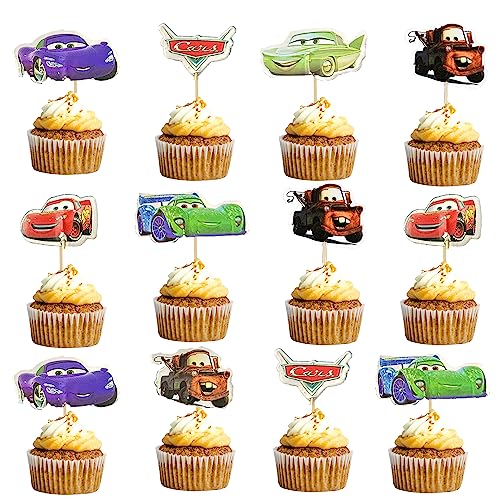the Cars Cake Topper car Cupcake Toppers cake decoration for boys cp24