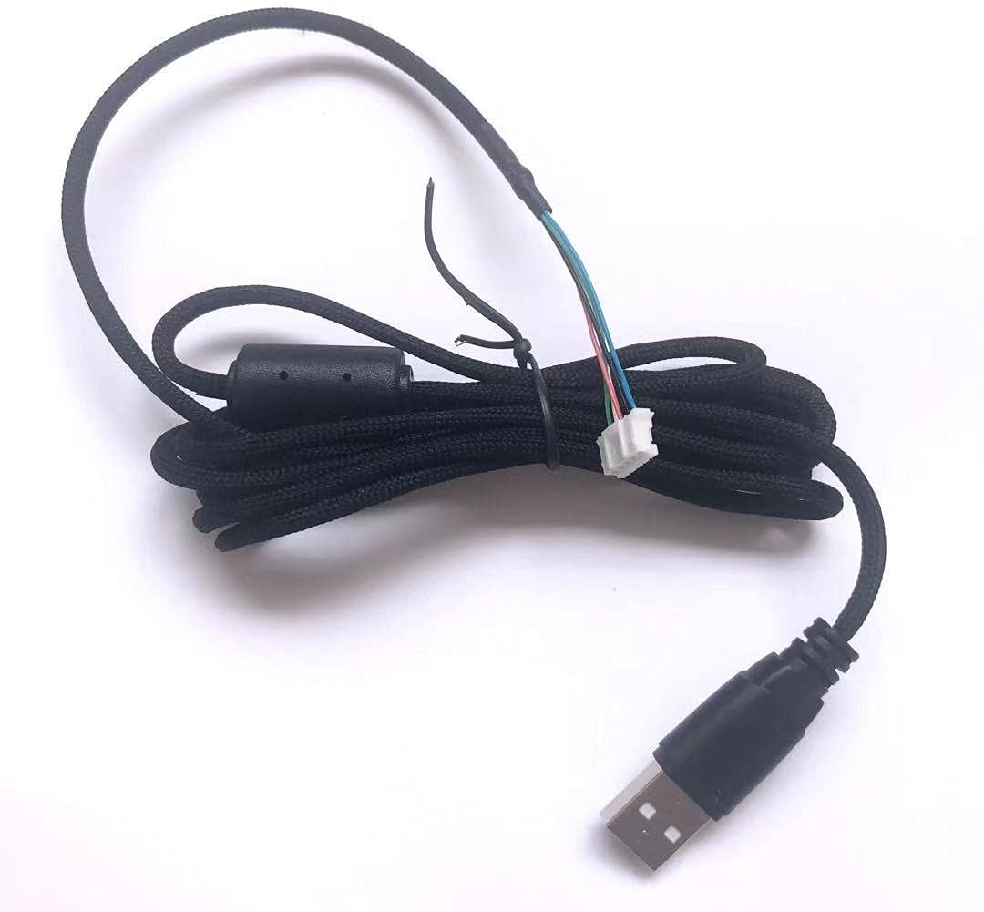 LZYDD Soft Snakeskin Outer Braided Cable/Mouse Line DIY Replacement Repair for Logitech G502 G302 G402 G102 MX518 G400s G1 MX500 G100 G300 MX510 G300S Mouse