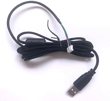 LZYDD Soft Snakeskin Outer Braided Cable/Mouse Line DIY Replacement Repair for Logitech G502 G302 G402 G102 MX518 G400s G1 MX500 G100 G300 MX510 G300S Mouse