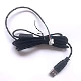 LZYDD Soft Snakeskin Outer Braided Cable/Mouse Line DIY Replacement Repair for Logitech G502 G302 G402 G102 MX518 G400s G1 MX500 G100 G300 MX510 G300S Mouse