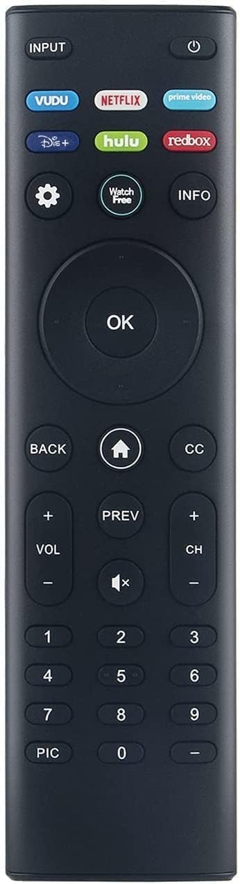 XRT140 Replaced Remote Control Compatible with All VIZIO Smart TVs D3 Series D4 Series D24h-J09 D24f-J09 D24f4-J01 D32h-J09 D32f-J04 D32f4-J01 D40f-J09 D43f-J04