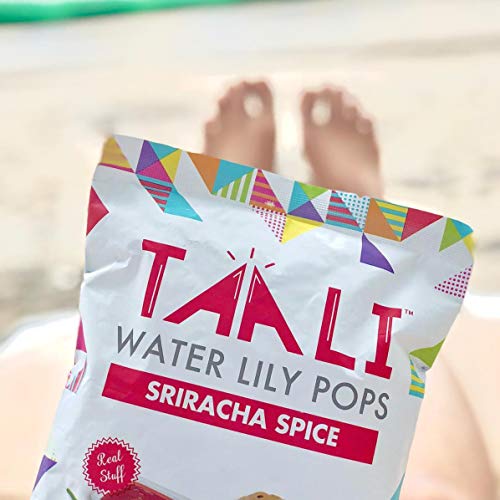 image for Taali Sriracha Spice Water Lily Pops (4-Pack) - Spicy Flavor with a Li