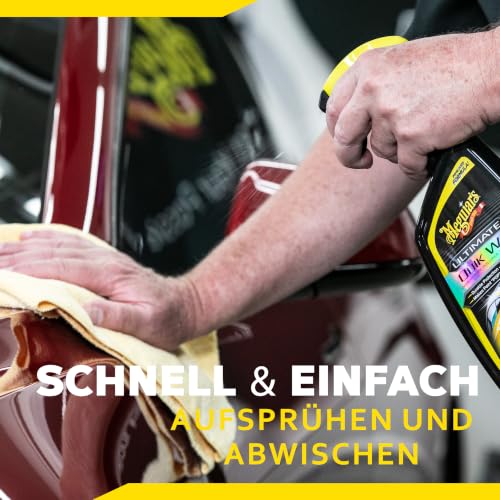 Meguiar's Ultimate Quik Spray Wax® Sprühwachs - Autopflege - Autowachs mit Abperleffekt - einfache...