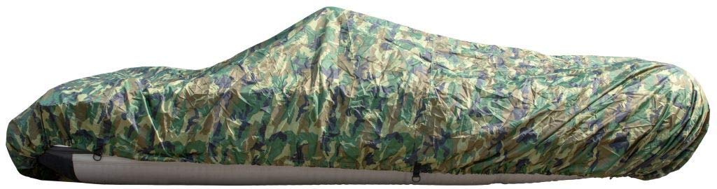 Schlauchbootabdeckung Camo 200D – Abdeckplane für Schlauchboote, Schutz vor Witterung und Verschmutzung, geeignet für Standzeiten und Lagerung