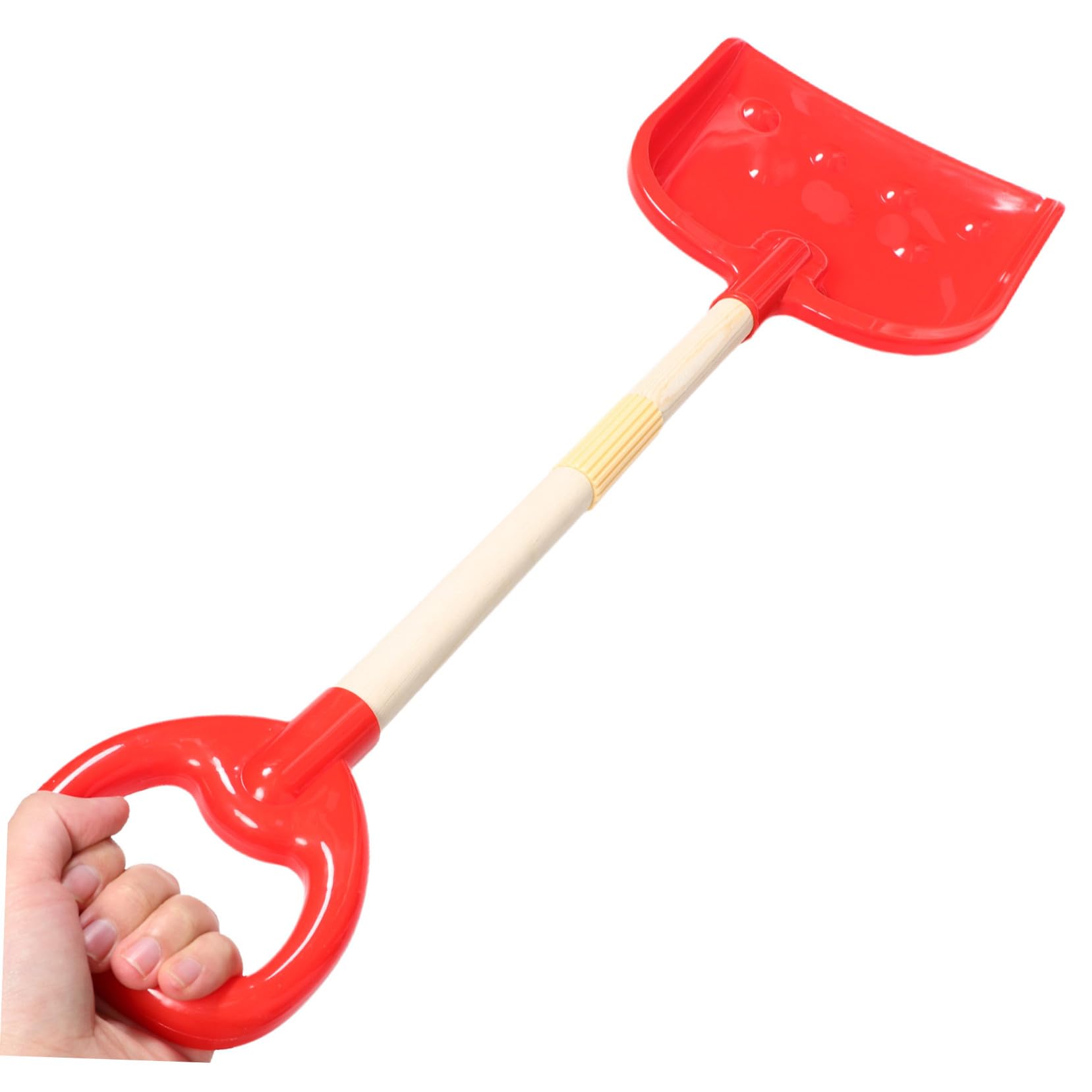 Juego de 2 Palas de Nieve Infantiles de Plástico para Arena y Nieve
