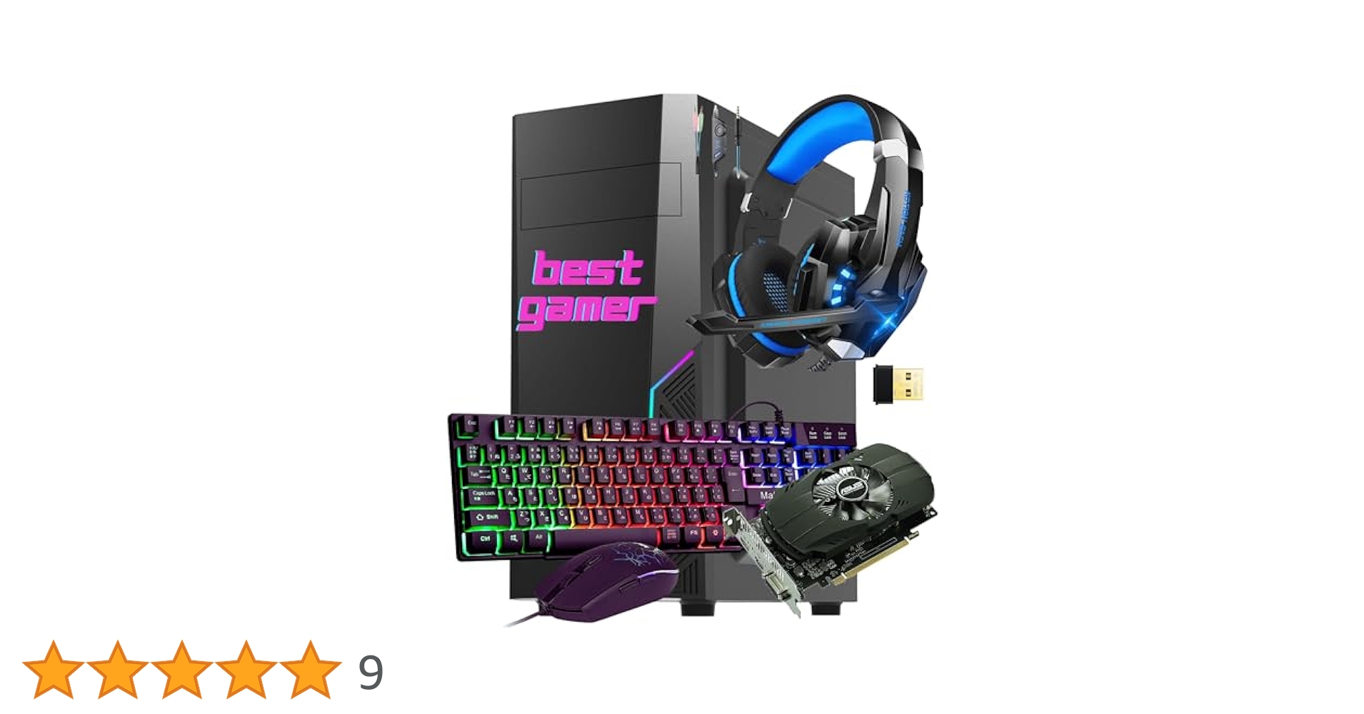 Amazon.co.jp: 【整備済み品】ゲーミングPC 5点セット GTX1650