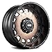 Grid Off-Road GD3 Custom Wheel - 18x9, 15 Offset, 8x165.1 Bolt Pattern, 125.5mm Hub - Matte Black with Bronze Face Rim