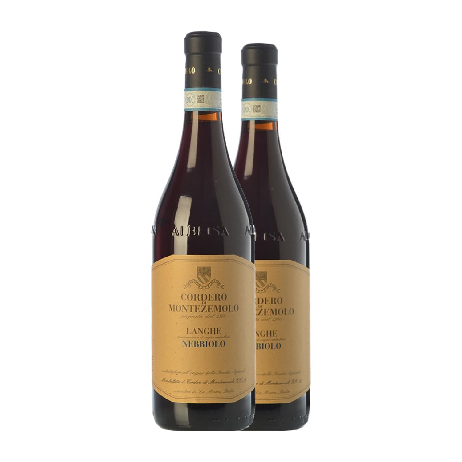 Cordero di Montezemolo Nebbiolo Langhe 75 cl Vino tinto (Caja de 2 Botellas de 75 cl)