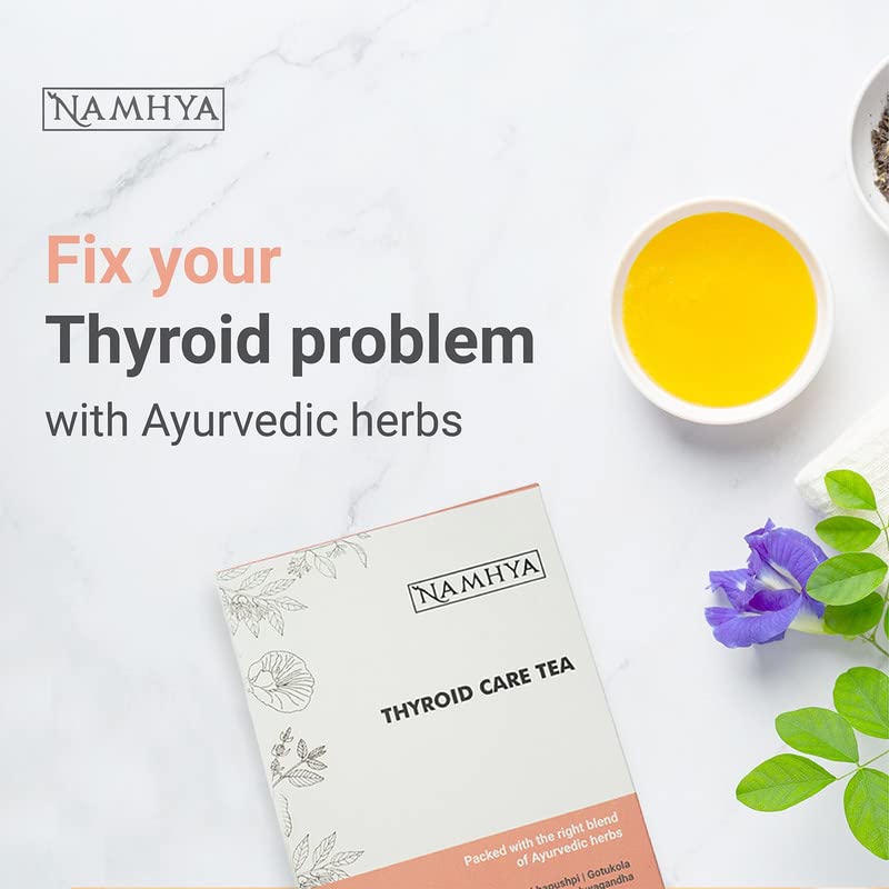 Namhya Thyroid Care Green Tea for Hypothyroidism 100 Natural