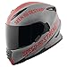 Speed and Strength SS1600 Cruise Missile Matte Charcoal/Red Full Face Helmet - X-Large