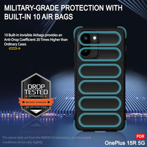 Image of TheGiftKart Liquid Silicon Back Cover Case for OnePlus 15R 5G | Shockproof Military Grade Protection | Micro-Fibre Cloth On Inner Side | Anti-Slip Grip Back Cover Case for OnePlus 15R 5G (TPU, Black)