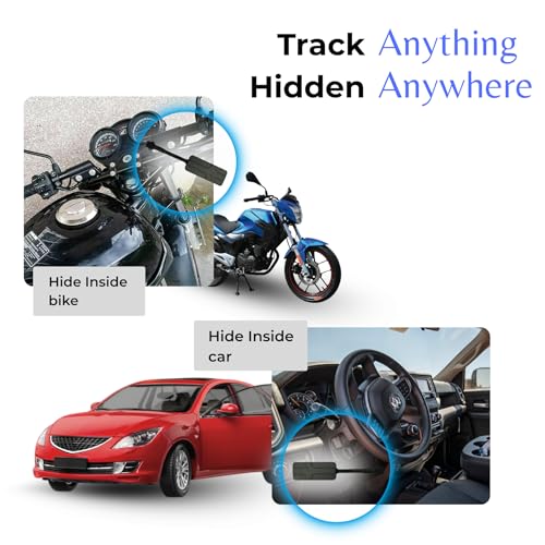 Image of V5 (1 Month Sim Data and App Subscription) Hidden Wired GPS Tracker with Location Tracking, Geo Fence Alert, More 20+ Features for Car, Bike, Truck, Bus
