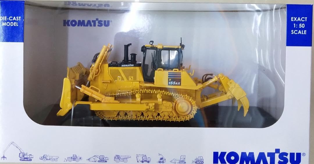 Amazon.co.jp: Mini Car UH 1/50 Komatsu D155AX-7 Dozer 8010 : Hobbies