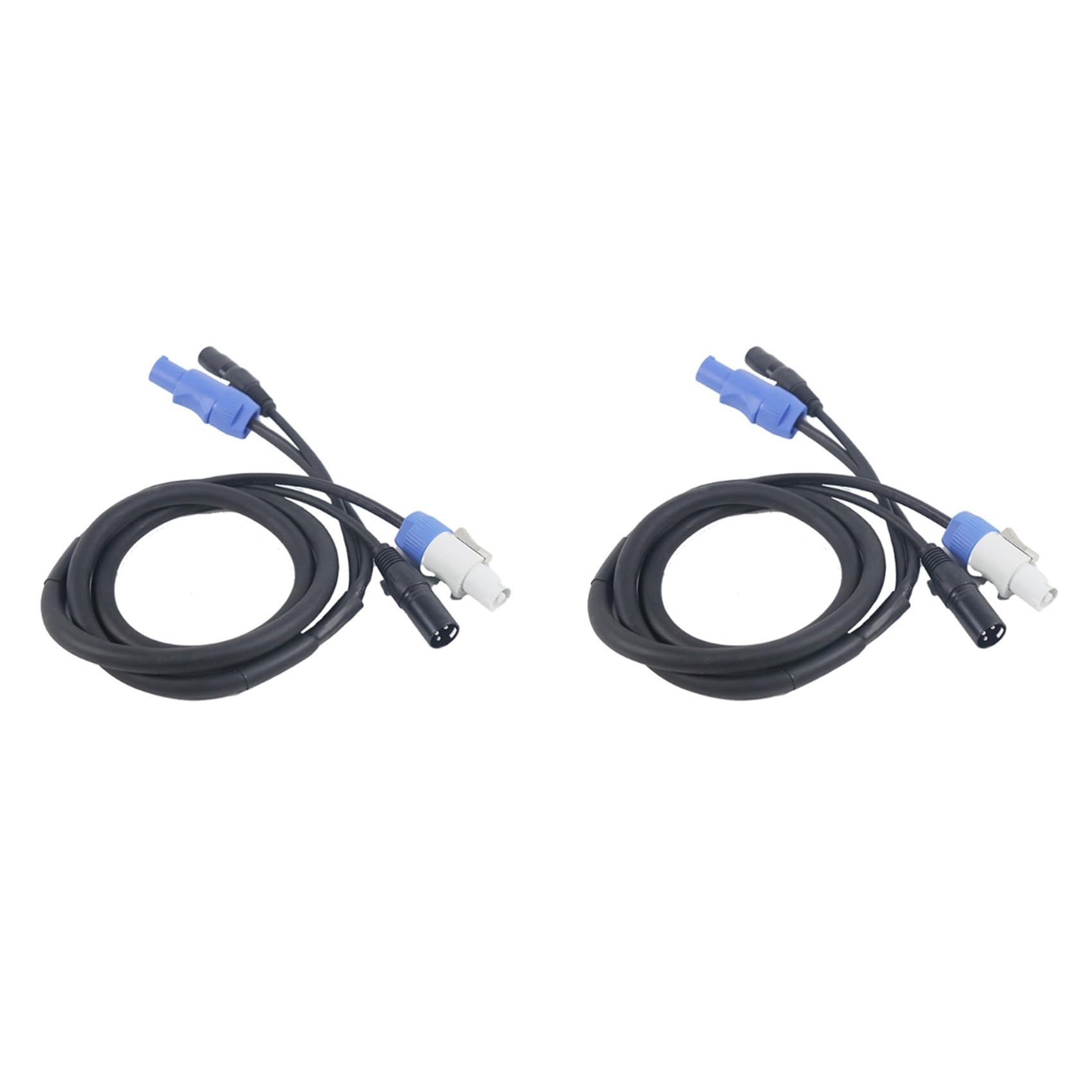 Câble Powercon Combiné Avec XLR - 3 Mètres, Pour Connexion Alimentation Et Signal Lumière Scène | Accessoire éclairage Spectacle, DJ, Audiovisuel - 2