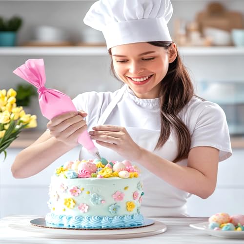 Image of 116 Pcs Cake Decorating Items, Baking Tools, Piping Bags and Nozzles Set, Cake Decorating Kit for Baking & Cake Decorating, Reusable Piping Bags Kit