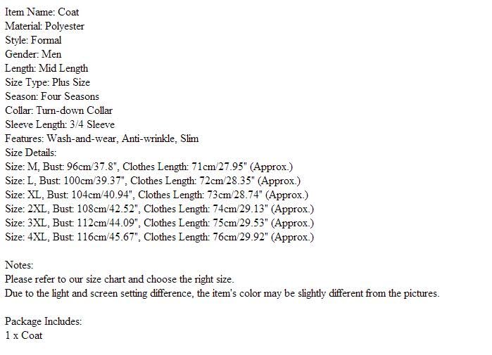 Spring Summer Plus Size Men Blazer Fit Men's Casual Thin Suit Jacket Black EN8 Coat Mens Tux Jacket2