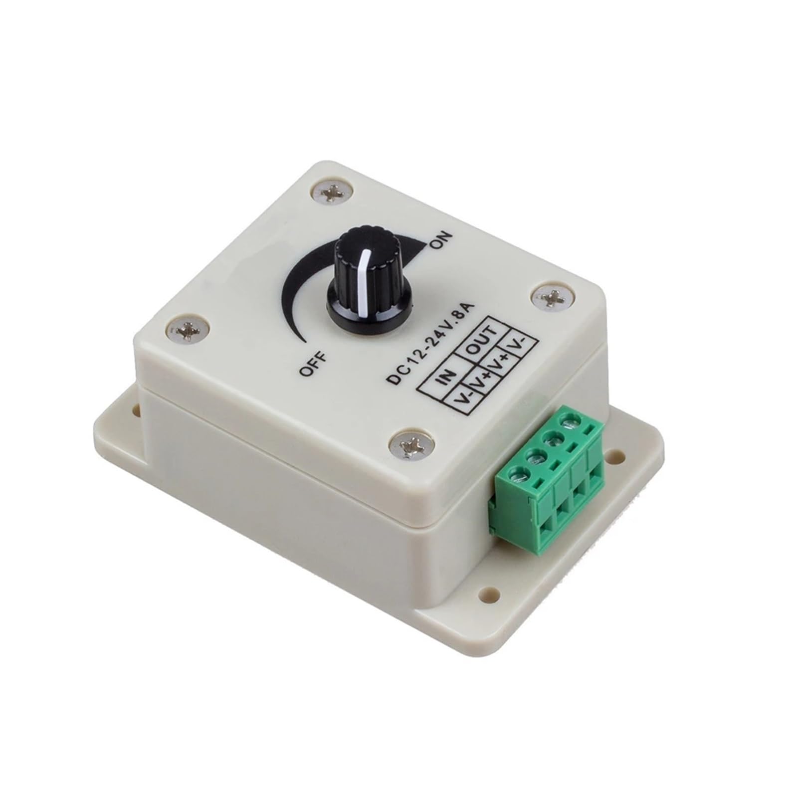 Regolatore di tensione Stabilizzatore di tensione DC-DC Alimentatore 8A Regolatore di velocità regolabile DC 12V Dimmer LED 12 V