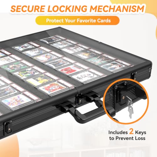 34" x 22" Aluminum Trading Card Display Case for Trade Shows by MIYOLU - Used condition - Image 5