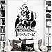 bingcheng Thrones Ned Eddard Stark Sean Adesivo Murale Camera da Letto Soggiorno Game of Thrones Adesivo Murale Film Decalcomania del Vinile 70 Cm di Altezza X 48 Cm di Larghezza