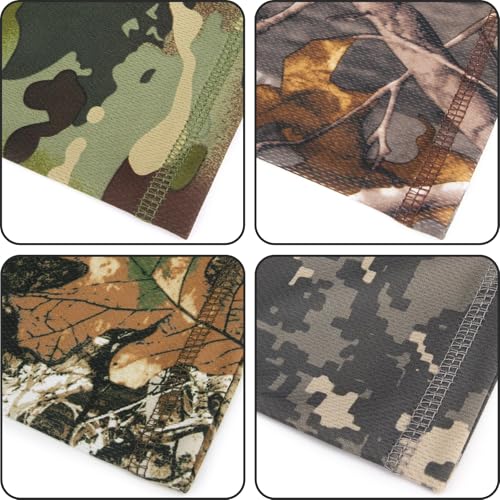 Image of Neck Gaiter Face Mask, Sun Cooling Dust Camouflage Face Shield, Reusable Washable Bandana