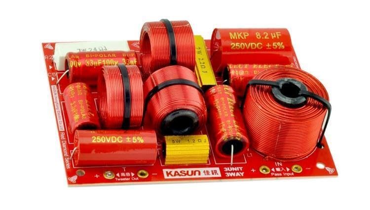 Generic 1pcs 200W 3 Unit Speaker Frequency Divider 3 Way Audio Crossover Filter S-368C