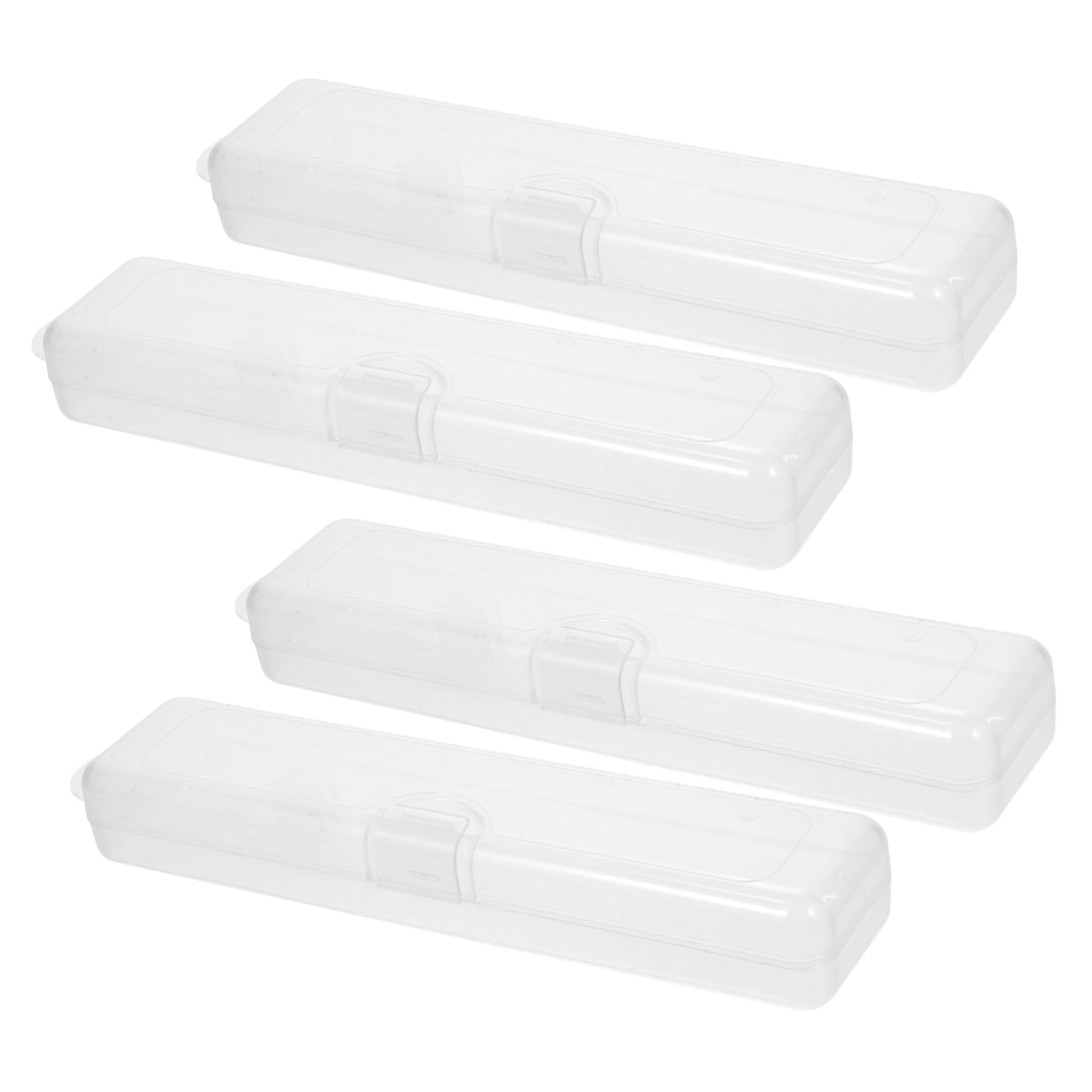 Healeved 20piezas Contenedores De Cepillos De Dientes Para Viaje Estuches Transparentes De Perfectos Para Camping y Viajes Almacenamiento Compacto y Prueba De Caídas
