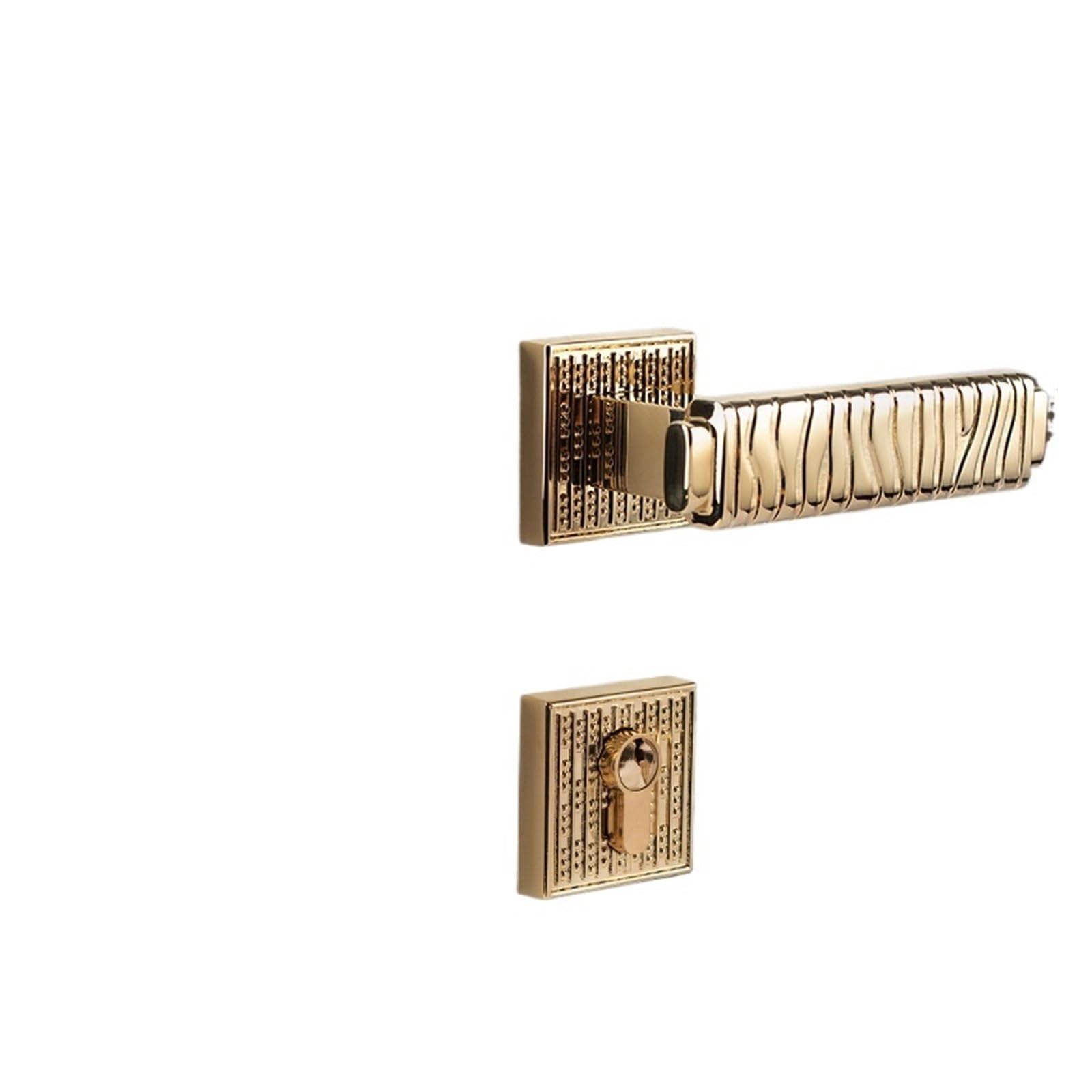 Kfvmvtdw One Color Pure Copper Door Lock For Bedroom Silent