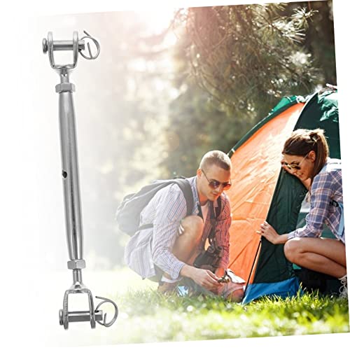 1Pc Cerrado Cuerpo Tensor Tornillo para Cable Resistente para Montañismo Camping y Uso al Aire Libre Superficie Lisa y Fácil miniatura 5