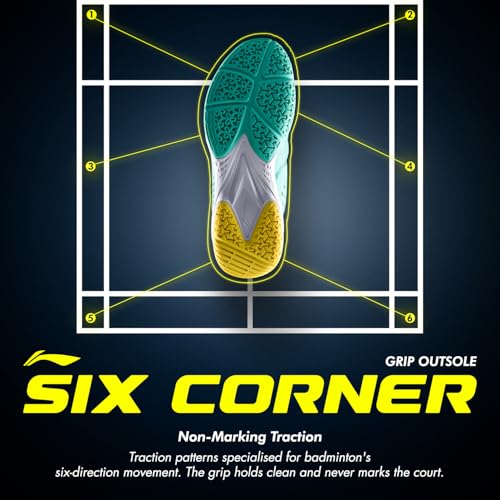 Image of Li-Ning All Round Non Marking Badminton Shoes | All Indoor Sports | Lightweight, Breathable, Grippy & Durable | High Rebound Cushioning | Stable Heel Support