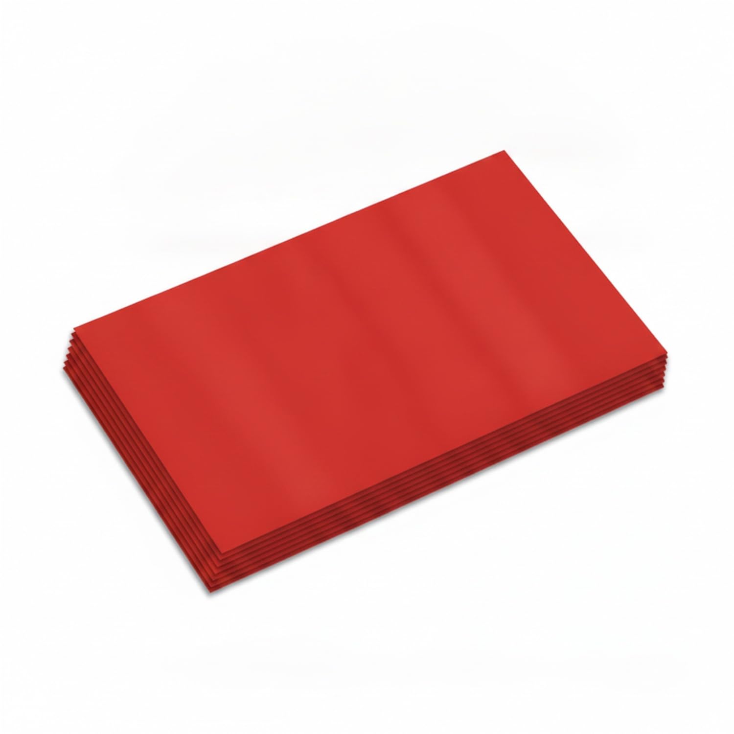 Hojas de Cartulina Roja